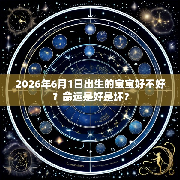 2026年6月1日出生的宝宝好不好?命运是好是坏?