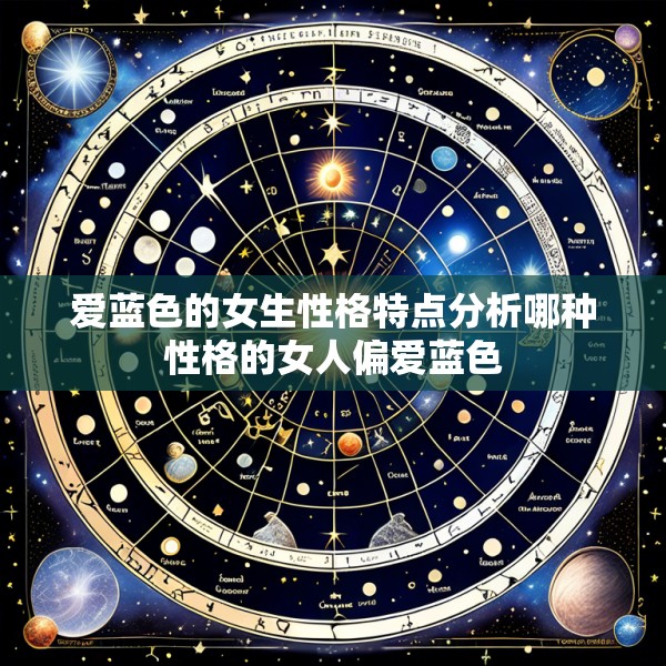 爱蓝色的女生性格特点分析哪种性格的女人偏爱蓝色