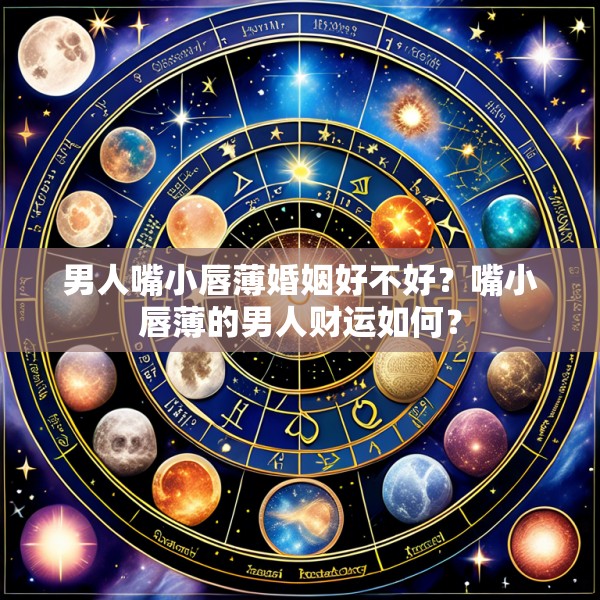 男人嘴小唇薄婚姻好不好？嘴小唇薄的男人财运如何？