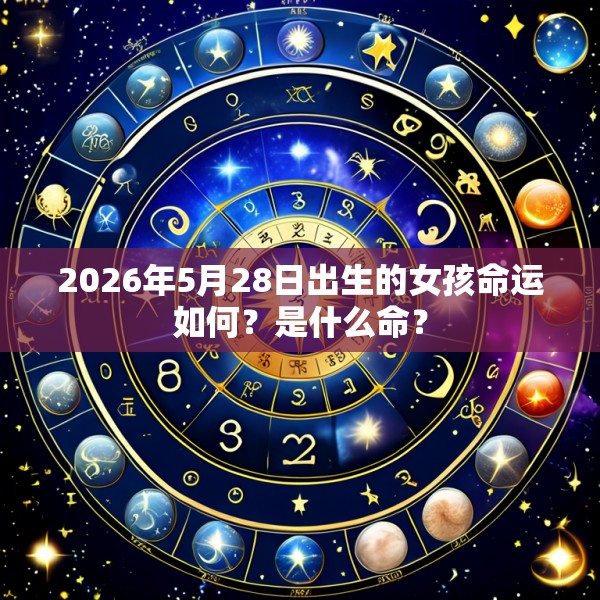 2026年5月28日出生的女孩命运如何？是什么命？
