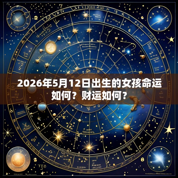 2026年5月12日出生的女孩命运如何？财运如何？