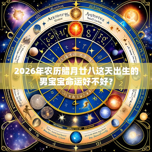 2026年农历腊月廿八这天出生的男宝宝命运好不好？