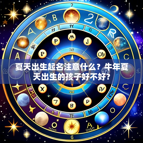 夏天出生起名注意什么？牛年夏天出生的孩子好不好？