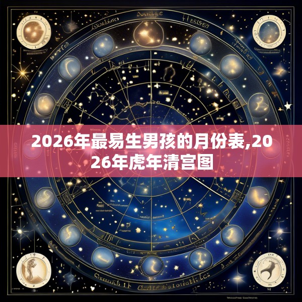 2026年最易生男孩的月份表,2026年虎年清宫图