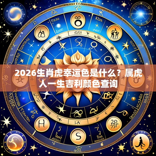 2026生肖虎幸运色是什么？属虎人一生吉利颜色查询