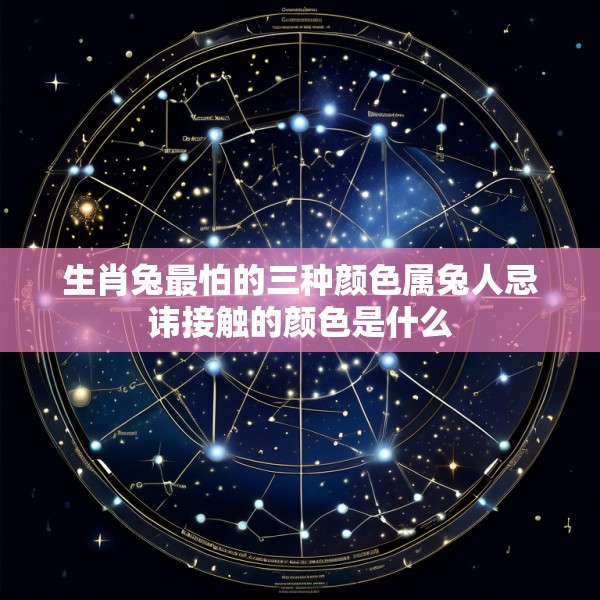 生肖兔最怕的三种颜色属兔人忌讳接触的颜色是什么