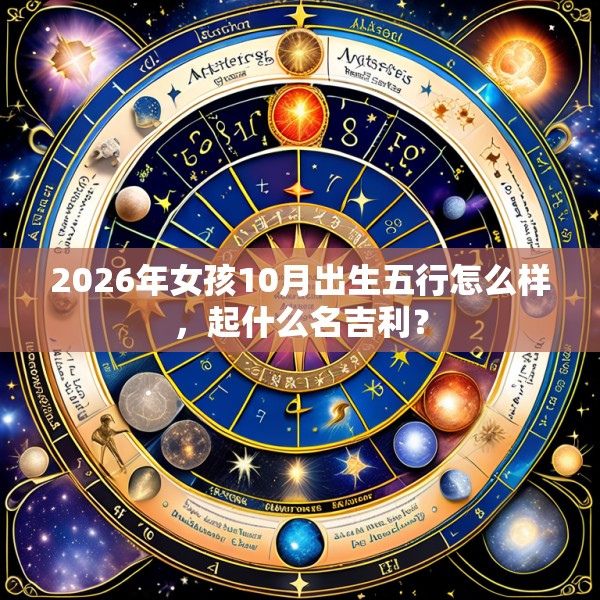 2026年女孩10月出生五行怎么样,起什么名吉利?