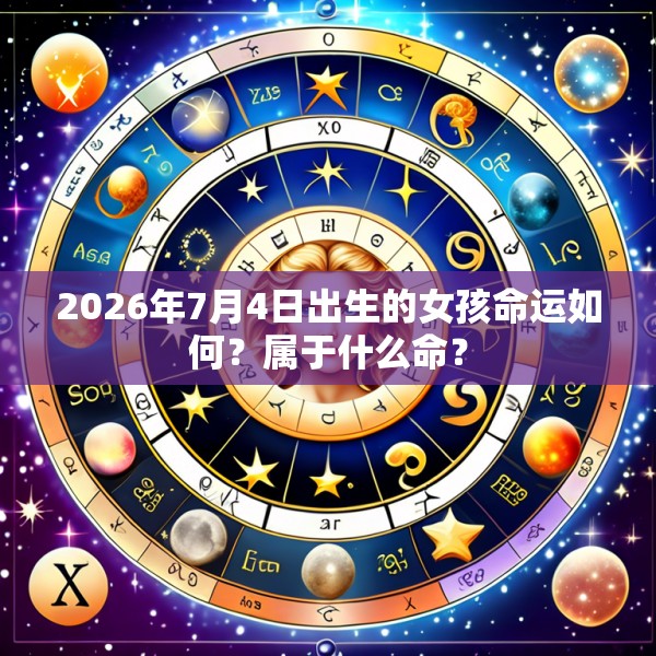 2026年7月4日出生的女孩命运如何?属于什么命?
