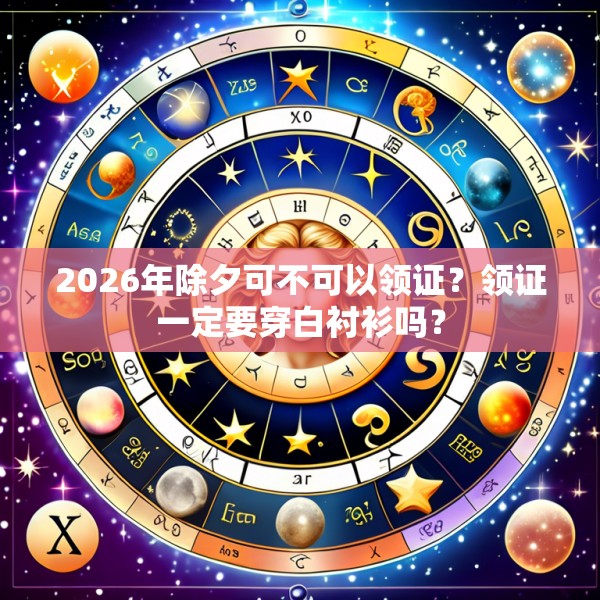 2026年除夕可不可以领证?领证一定要穿白衬衫吗?
