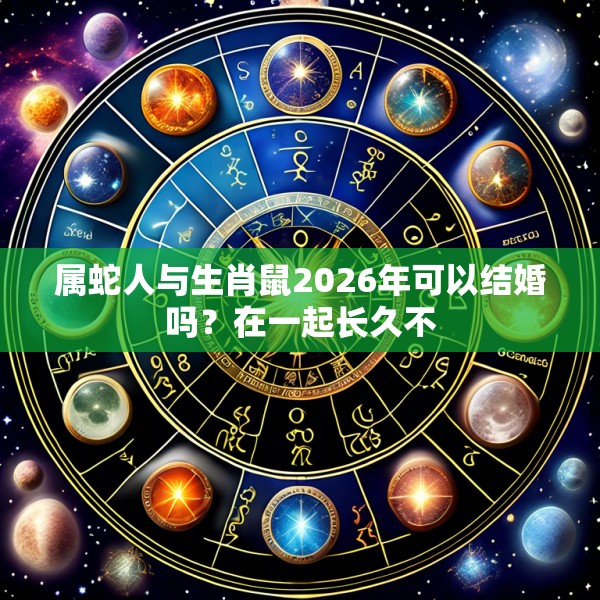 属蛇人与生肖鼠2026年可以结婚吗?在一起长久不