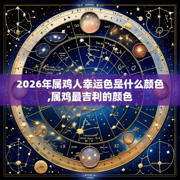 2026年属鸡人幸运色是什么颜色,属鸡最吉利的颜色