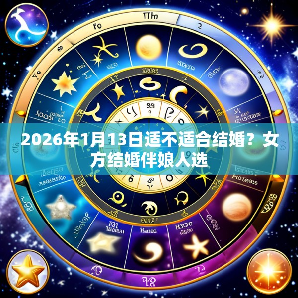 2026年1月13日适不适合结婚?女方结婚伴娘人选