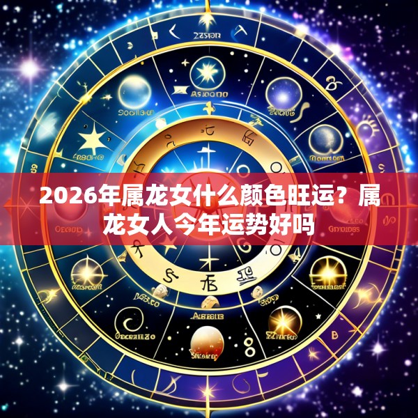 2026年属龙女什么颜色旺运？属龙女人今年运势好吗
