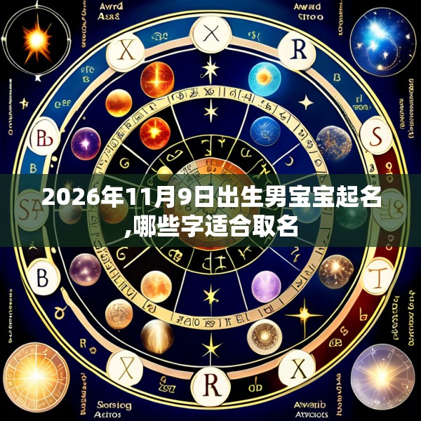 2026年11月9日出生男宝宝起名,哪些字适合取名