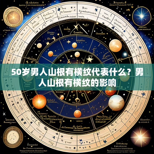 50岁男人山根有横纹代表什么？男人山根有横纹的影响