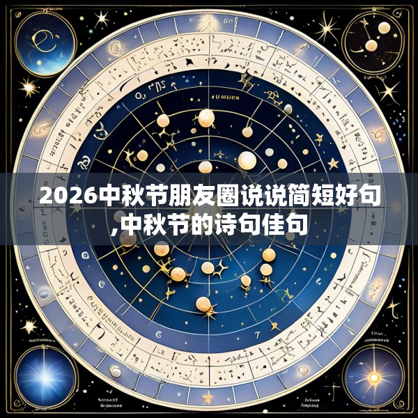 2026中秋节朋友圈说说简短好句,中秋节的诗句佳句