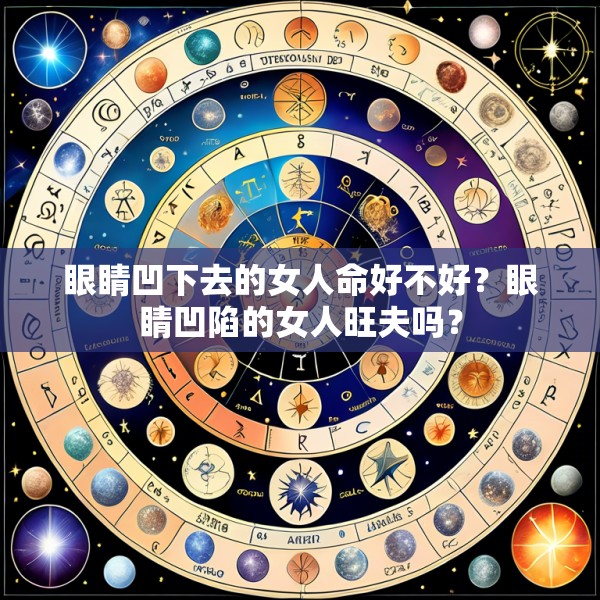 眼睛凹下去的女人命好不好？眼睛凹陷的女人旺夫吗？