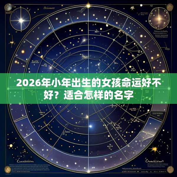 2026年小年出生的女孩命运好不好？适合怎样的名字
