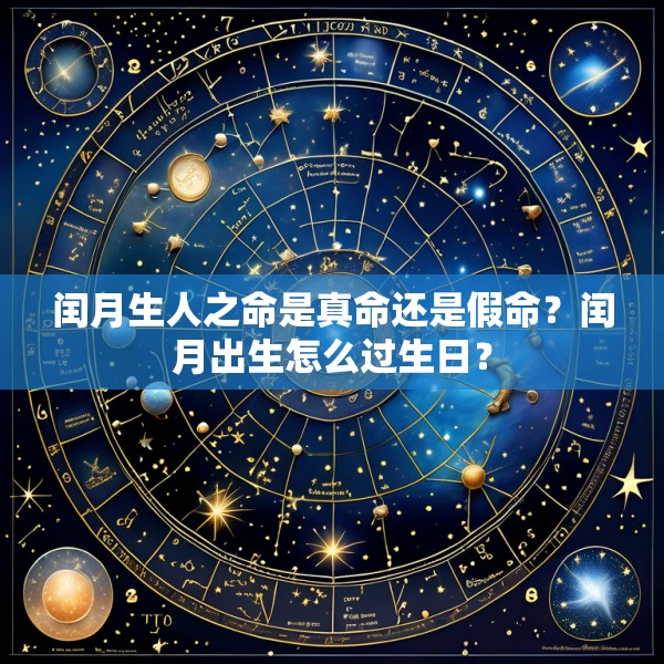 闰月生人之命是真命还是假命?闰月出生怎么过生日?