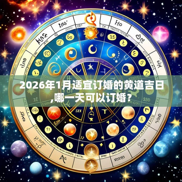 2026年1月适宜订婚的黄道吉日,哪一天可以订婚？