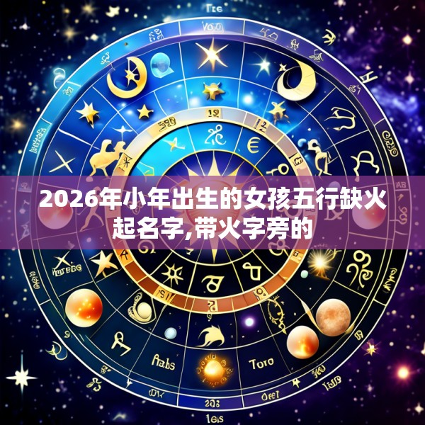2026年小年出生的女孩五行缺火起名字,带火字旁的