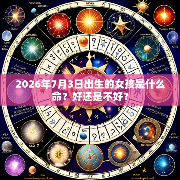 2026年7月3日出生的女孩是什么命？好还是不好？
