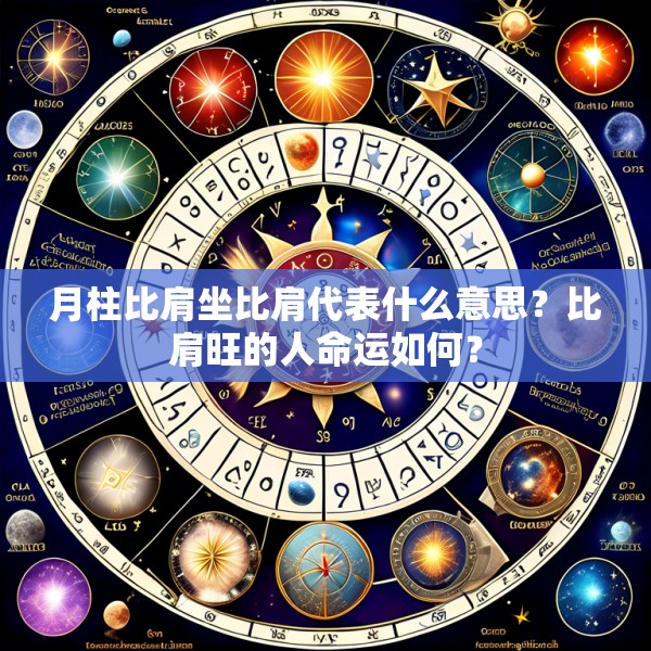 月柱比肩坐比肩代表什么意思?比肩旺的人命运如何?