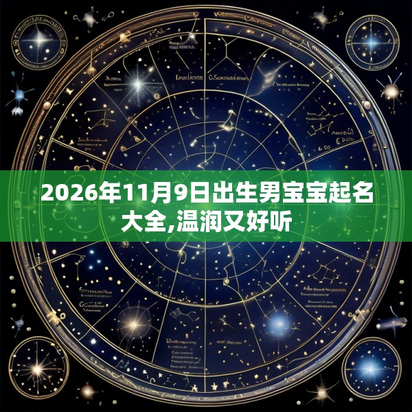 2026年11月9日出生男宝宝起名大全,温润又好听