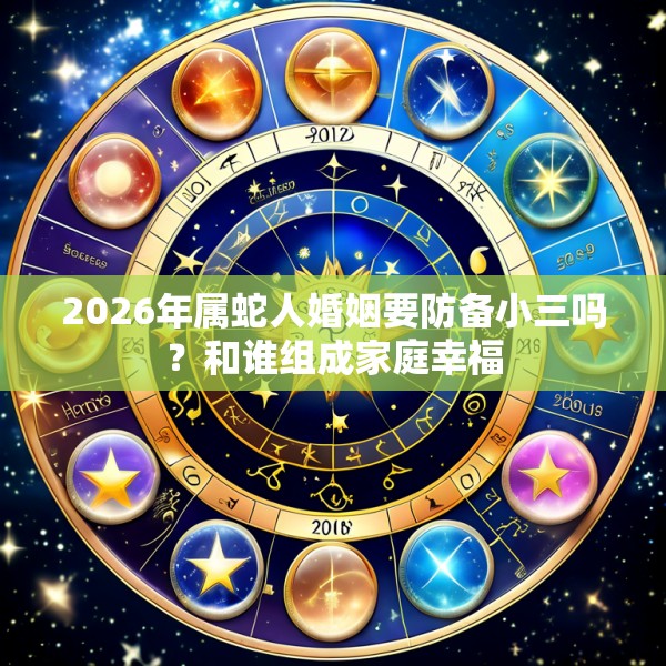 2026年属蛇人婚姻要防备小三吗？和谁组成家庭幸福
