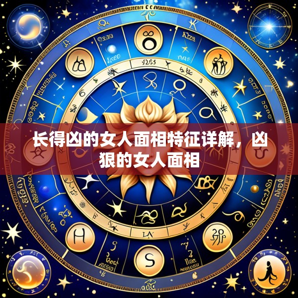 长得凶的女人面相特征详解，凶狠的女人面相