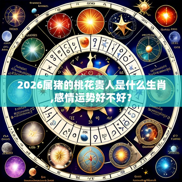 2026属猪的桃花贵人是什么生肖,感情运势好不好?