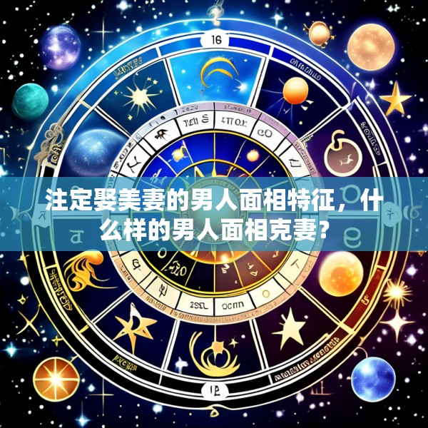 注定娶美妻的男人面相特征，什么样的男人面相克妻？