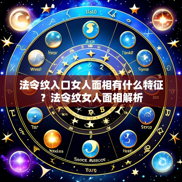 法令纹入口女人面相有什么特征？法令纹女人面相解析