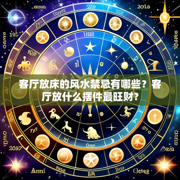 客厅放床的风水禁忌有哪些？客厅放什么摆件最旺财？