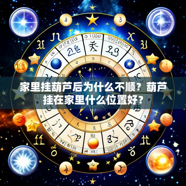 家里挂葫芦后为什么不顺？葫芦挂在家里什么位置好？