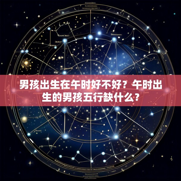 男孩出生在午时好不好?午时出生的男孩五行缺什么?
