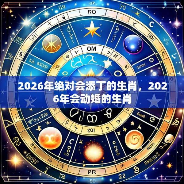 2026年绝对会添丁的生肖，2026年会动婚的生肖