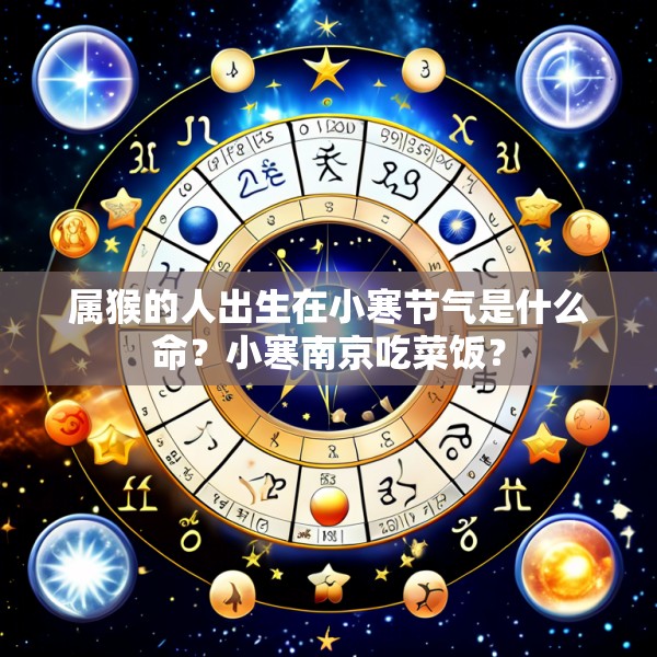 属猴的人出生在小寒节气是什么命？小寒南京吃菜饭？