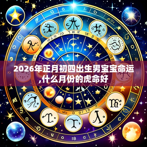 2026年正月初四出生男宝宝命运,什么月份的虎命好