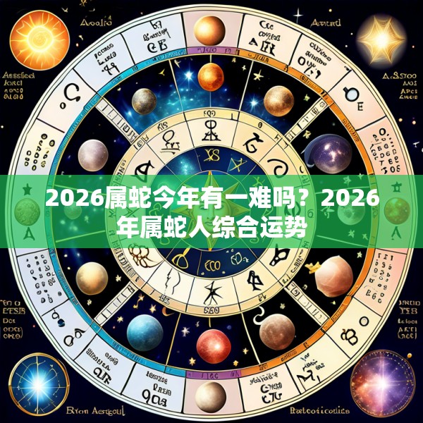 2026属蛇今年有一难吗？2026年属蛇人综合运势