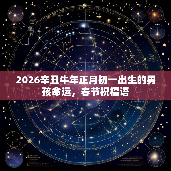 2026辛丑牛年正月初一出生的男孩命运,春节祝福语