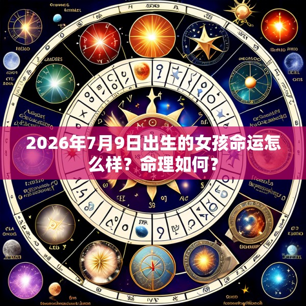 2026年7月9日出生的女孩命运怎么样？命理如何？