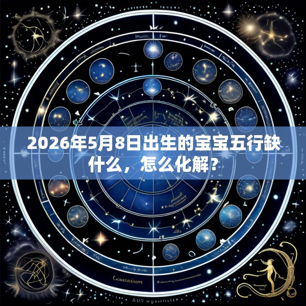 2026年5月8日出生的宝宝五行缺什么，怎么化解？