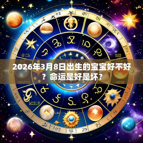 2026年3月8日出生的宝宝好不好？命运是好是坏？