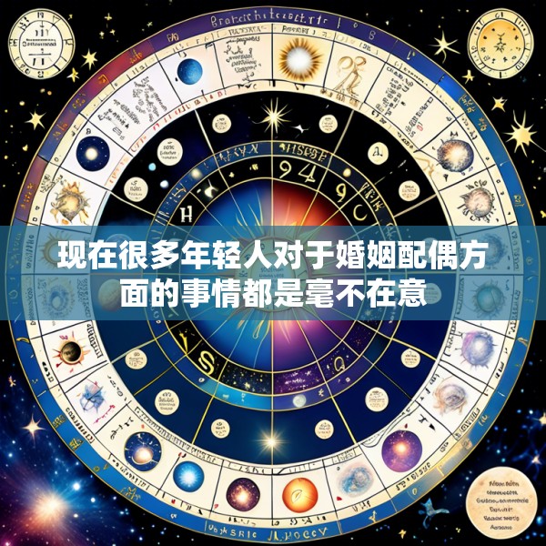 现在很多年轻人对于婚姻配偶方面的事情都是毫不在意