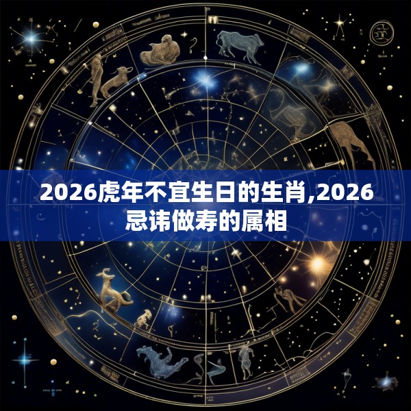 2026虎年不宜生日的生肖,2026忌讳做寿的属相