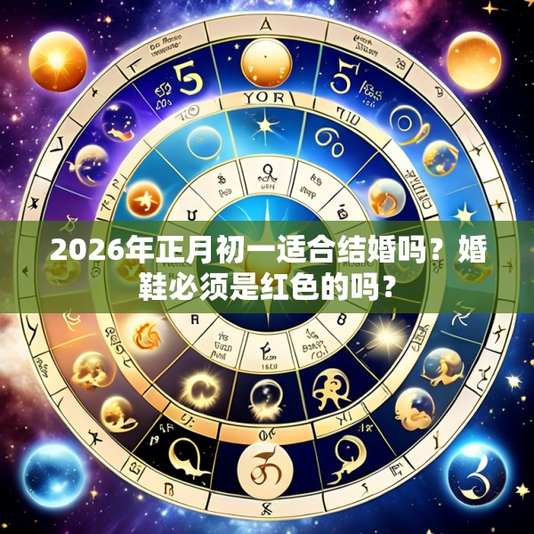 2026年正月初一适合结婚吗？婚鞋必须是红色的吗？