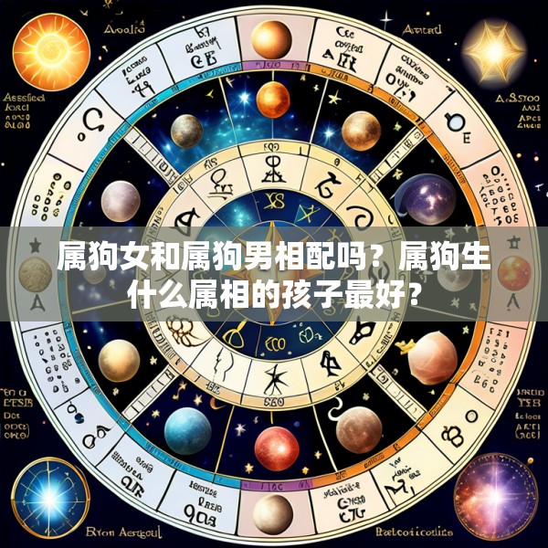 属狗女和属狗男相配吗？属狗生什么属相的孩子最好？