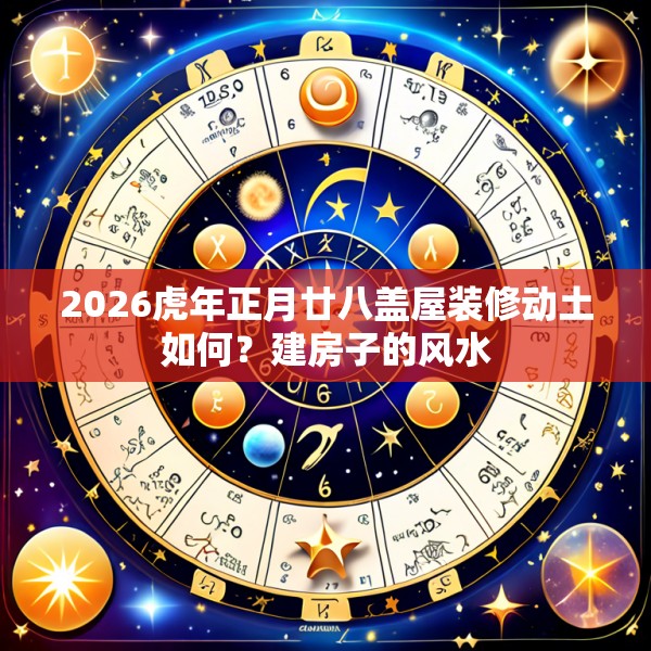 2026虎年正月廿八盖屋装修动土如何？建房子的风水