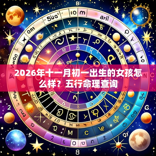 2026年十一月初一出生的女孩怎么样?五行命理查询